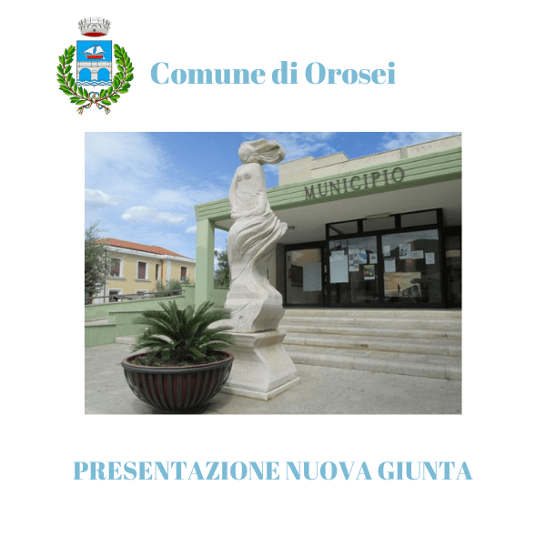 PRESENTAZIONE NUOVA GIUNTA&nbsp;COMUNALE